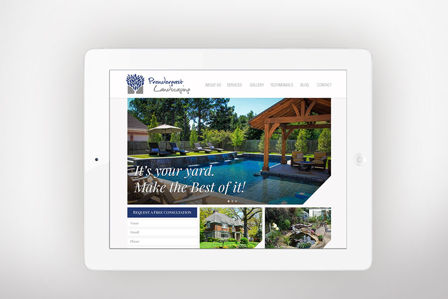 <span>Website Design & Development</span><i>→</i>